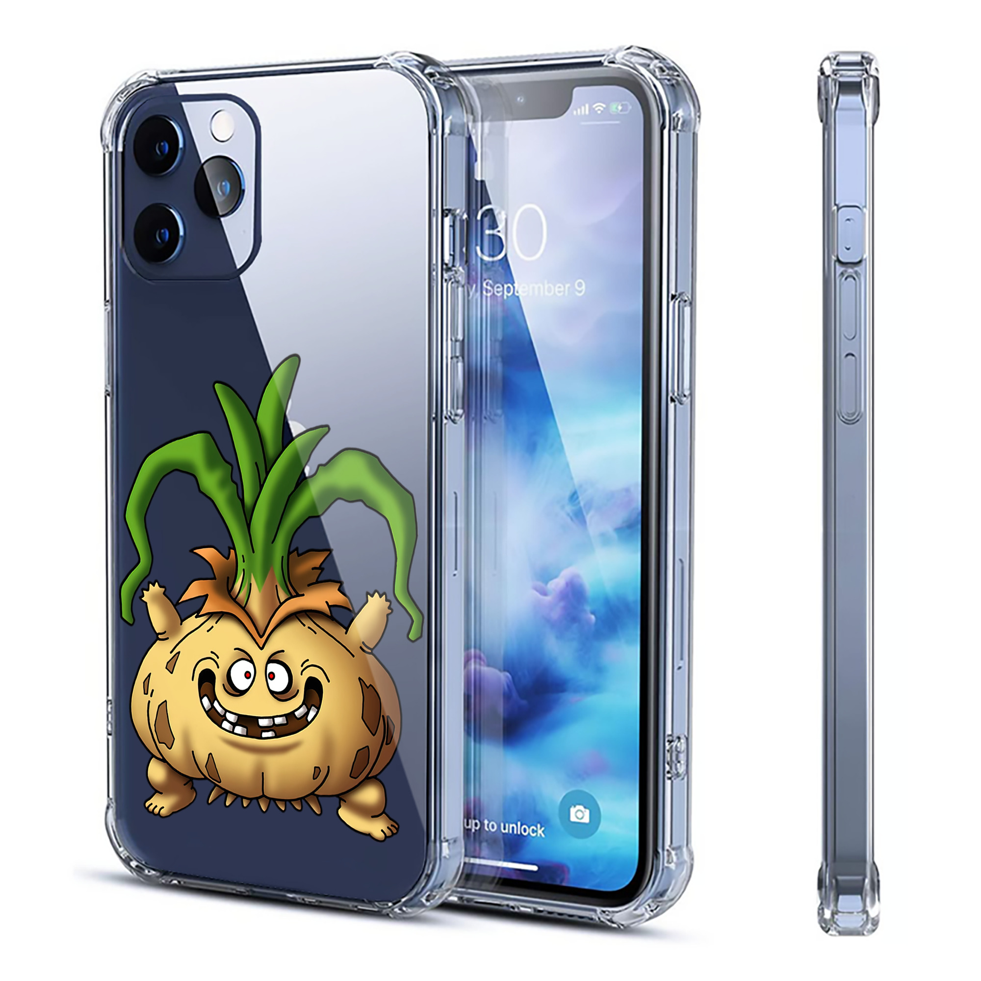 （画像用） ドラゴンクエスト Doragon Kuesuto Dragon Quest 【iPhone 12シリーズ対応】透明スマホケース（クリアソフトケース）